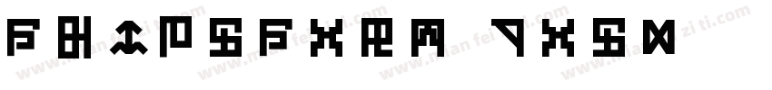 FZPCLFONT BOLD字体转换